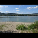 Die Donau wird hier zum riesigen Freibad